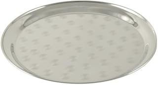 CAC China CAC Stainless Round Serving Tray SSST-15 15.75 inch