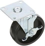 Exact FIT for BKI (Barbeque King) C0406 Caster W/5 TOP Plate W/Brake for BKI (Barbeque King) - Part# C0406 - Replacement Part by MAVRIK
