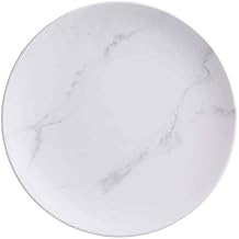 American Metalcraft MCP9MA Melamine Round Matte Coupe Plate, Marble, 9"