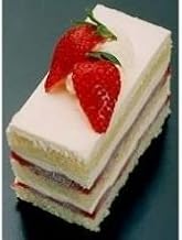The Original Cakerie 24 Cut Strawberry Short Dessert Cake -- 2 per case.