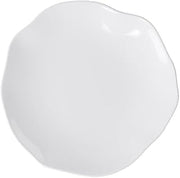 Villeroy & Boch Pura Bread Plate, Approx. 17 × 17 × 2 cm, Pure White, Dishwasher-Safe & Microwave-Safe, Flowing Shape, Premium Bone Porcelain Made in Germany