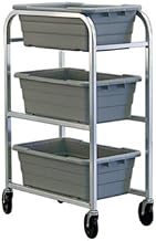 New Age 99304 Lug Dolly/Bussing Cart with 3 Lug Capacity (Lug Size 15-1/2" x 25" x 8-3/4" *Not Included*)
