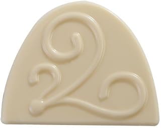 Martellato 20TES003 2 Piece O' Clock Chocolate Decoration Moulds, Plastic, White
