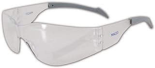 MAGID Y15CFC Gemstone Myst Flex Y15 Protective Eyewear, Polycarbonate, Standard, Clear (144 Pair)