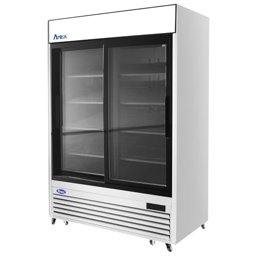 Atosa 44.8 cu. ft. | Sliding Door / Stainless Steel / 44.9 cubic_feet Refrigerators