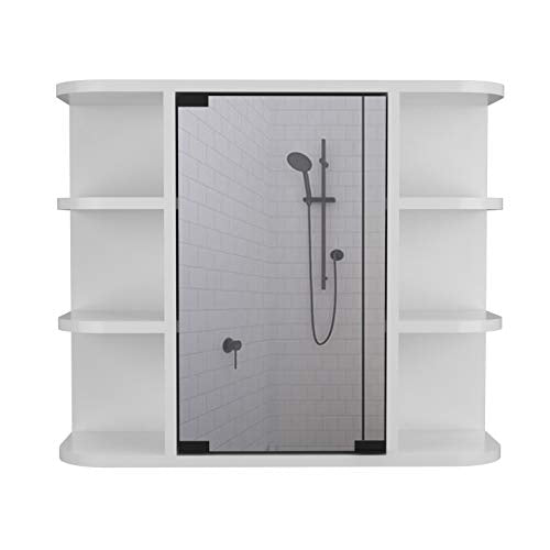 DEPOT E-SHOP White / Modern / 1 Medicine Cabinets