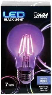 Feit Electric A19 E26 (Medium) LED Bulb Black Light 60 Watt Equivalence 1 pk