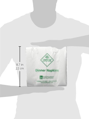 Linen-Like Napkin by Hoffmaster – 17 X 17, Paper, White, Pack of 300, Model 120060