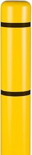 BollardGard 4" x 52" Bollard Cover Yellow - Innoplast (Yellow Black Tape)