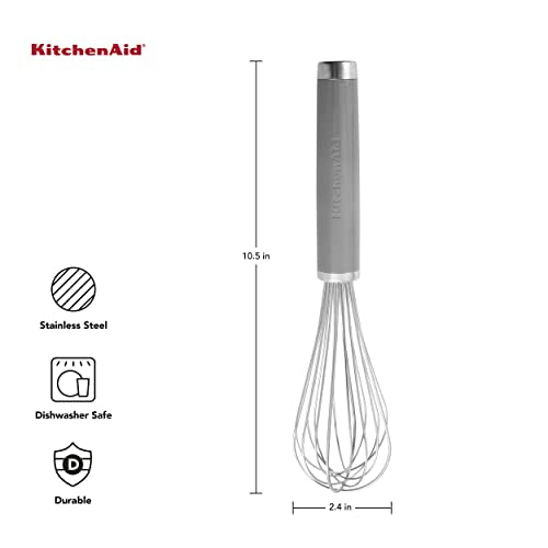 KitchenAid Gray / 10.5-Inch / Classic Whisks