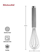KitchenAid Gray / 10.5-Inch (Pack of 12) / Classic Whisks
