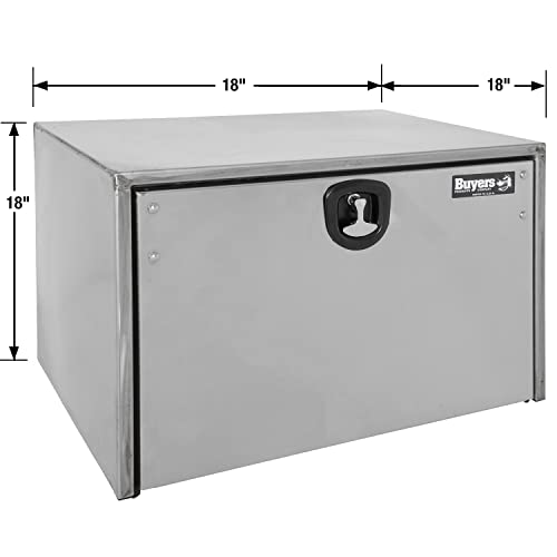 Buyers Products Company 1 / 18x18x18 inches / Silver Truck Bed Toolboxes