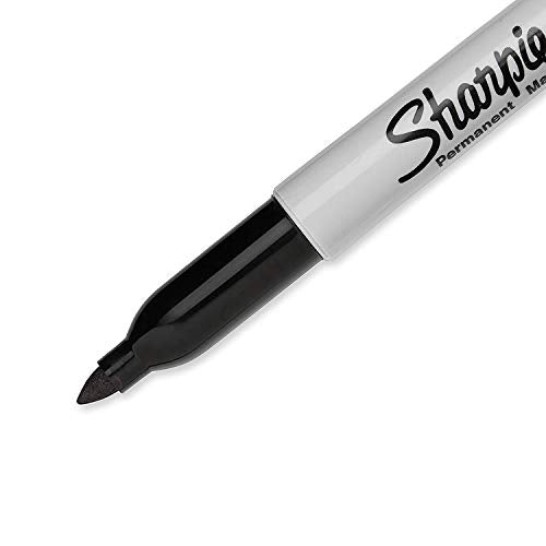 Sharpie Black / 1 Count (Pack of 8) / In Pack Permanent Markers