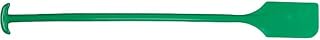 Remco - A Vikan Company 67772 Green Polypropylene Paddle Scraper without Holes, 13" L x 6" W, 52" OAL