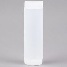 Tablecraft 24SV 24 oz. Invertatop Clear Squeeze Bottle (Case of 6 each)