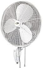 J&D Manufacturing J&D 24" Oscillating Fan With Wall Bracket, 1/4 HP 5580 CFM