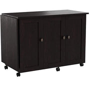 Sauder Vintage Oak / L: 40.08" x W: 19.45" x H: 28.50" / Vintage Sewing Storage