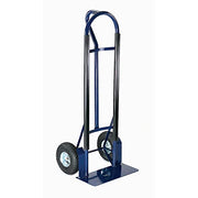Industrial Strength Steel Hand Truck with Loop Handle by Global Industrial – 51.77"L x 22"W x 52"H, Alloy Steel, Blue, Model 585283