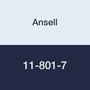 Ansell 11-801-7 HyFlex Foam Gray Gloves, Size 7, Black/Gray (Pack of 12)