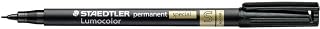 STAEDTLER 319 S 9 Universal Fineliner Pen LUMOCOLOR PERMANENT Special – Black, 0.4 mm
