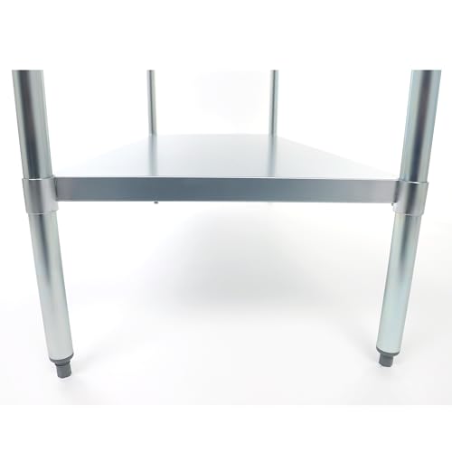 Adcraft 30" x 72" / Silver / Commercial Work Table Utility Tables