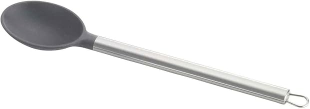 Tablecraft 11178 Slotted Spoon, Silicone Over Nylon, 14-inch Length