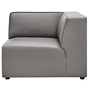 Modway Grey / Modern / Corner Chair Sofas & Couches