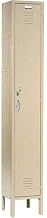 GLOBAL INDUSTRIAL Single Tier Locker, 12x18x72, 1 Door Ready To Assemble, Tan
