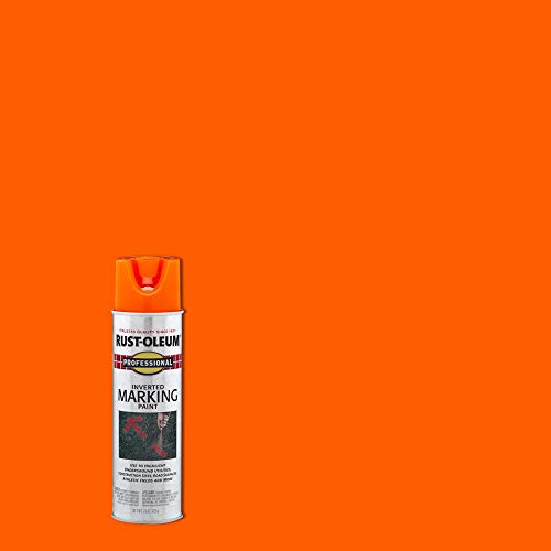 Rust-Oleum 15 Ounce (Pack of 1) / Fluorescent Orange / 1 Spray Paint