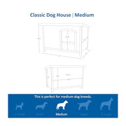 TRIXIE Medium / Brown / Traditional Dog Houses