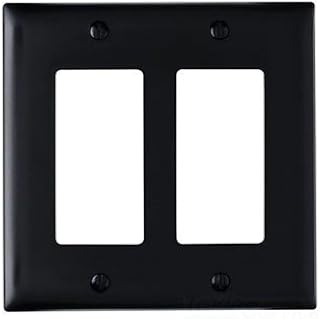 Pass & Seymour Tp262-Bk Black 2G Gfci Plate