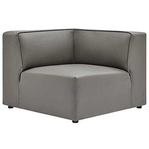 Modway Grey / Modern / Corner Chair Sofas & Couches