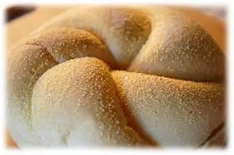 Burry Food Corn Dusted Kaiser Sliced Rolls, 2.8 Ounce -- 96 per case.