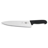5.2003.25 10 Inch Fibrox Pro Chef's Knife by Victorinox – 10", Stainless Steel, Black, Model 5.2003.25BK