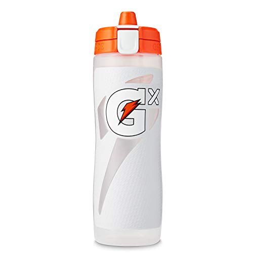Gatorade White / Bottle - White / 30 Ounces Sports Water Bottles