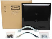 Hubbell P24-X WALL PLATE BLANK STRAP MOUNT NYLON BROWN