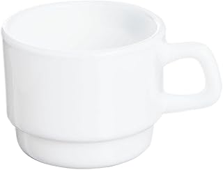 Arcoroc Restaurant Mug, White (Pack of 12)