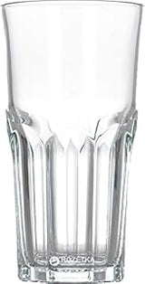 Arcoroc 10.5 Oz"Granita" Highball Glasses, Clear Tall Cocktail Glasses, Classic Bar Glass Tumblers Set, Beer Glasses, Set of 12