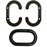 Master Links by Mr. Chain – 9"L x 12"W x 1"H, Acetal, Black, Model 30703-10