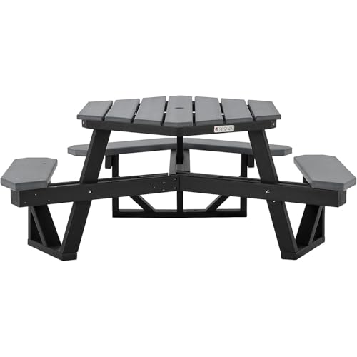 Global Industrial Grey / Industrial / 1 Picnic Tables
