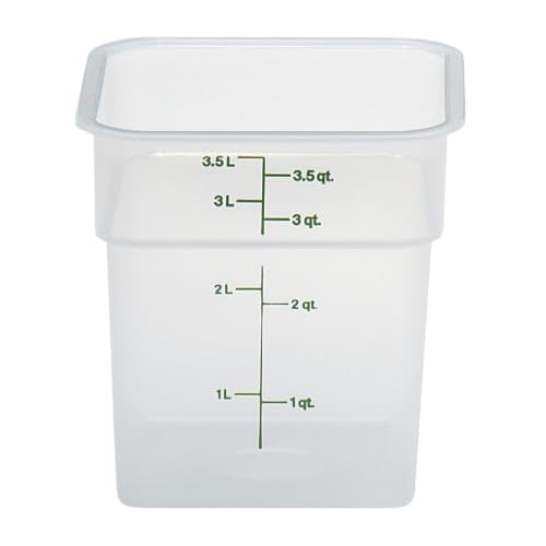 Cambro translucent / 4 QT / 1 Container Sets