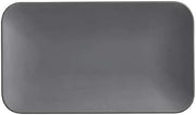 American Metalcraft MCP12GR Melamine Matte Rectangular Platter, Grey, 12"