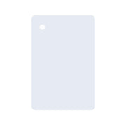 Grey Metal Mirror Sample by by Elegant Lighting – Various Materials, White, Model MTMR-100-WH