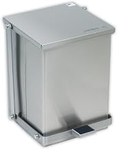 Cardinal Scale-Detecto Receptacle Stainless Steel 16 Quart - 4 Gallon