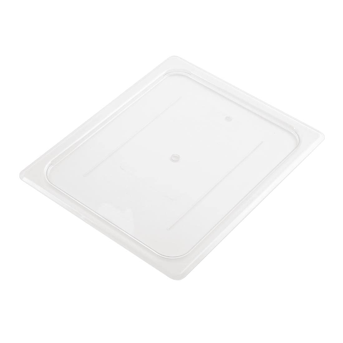 20CWC135 Camwear Food Pan Cover 1/2 size flat clear - Case of by Cambro – 1/2 size, Polycarbonate, transparent, Model DC663
