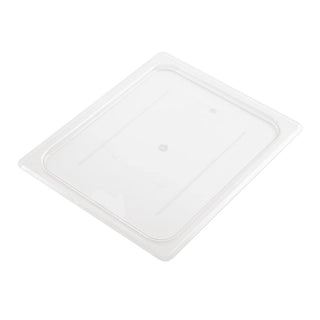 20CWC135 Camwear Food Pan Cover 1/2 size flat clear - Case of by Cambro – 1/2 size, Polycarbonate, transparent, Model DC663
