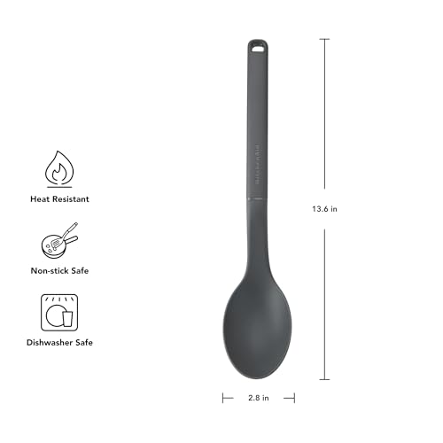 KitchenAid Charcoal Gray / 13.6 Inch / 1 Cooking Spoons