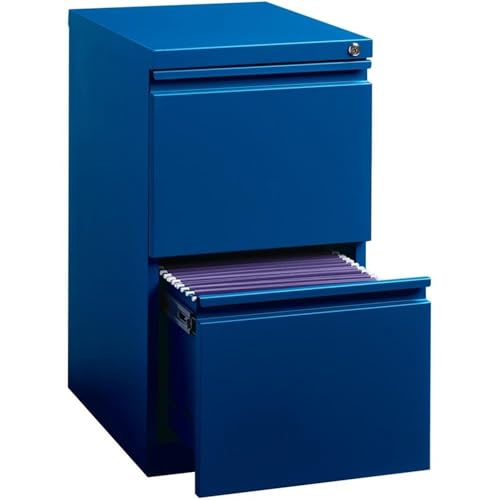 Hirsh Industries Blue / Modern / 27.75" H X 15.00" W X 19.88" D Mobile File Cabinets