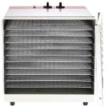 Omcan 43222 Stainless Steel Food Dehydrator with 10 Racks