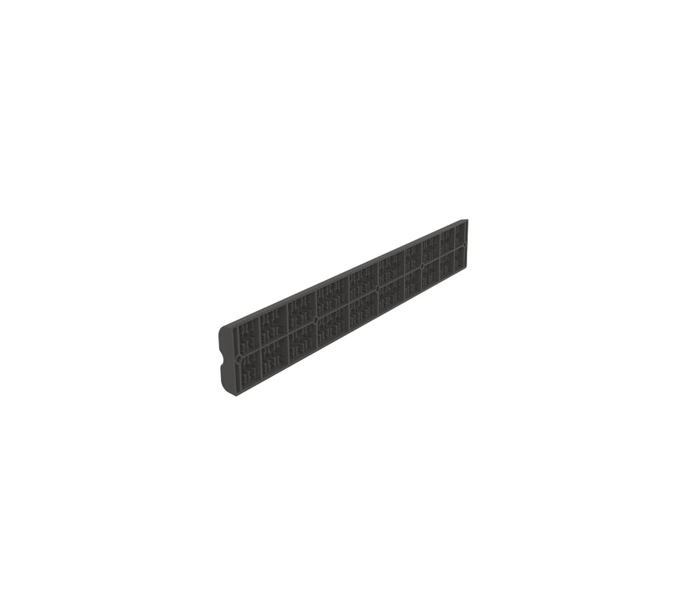 16in Accessory Peg Strips with 10 Tool Hooks by LIFETIME – 6 x 16 x 2 inches, Wood, Brown, Model O113